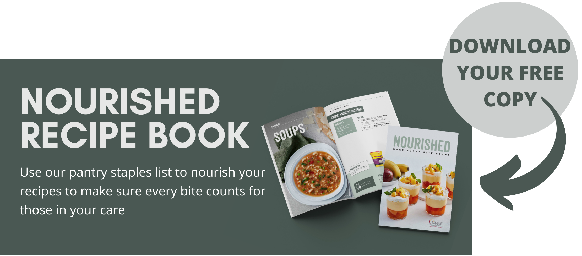 Download the Nourished Recipe Book