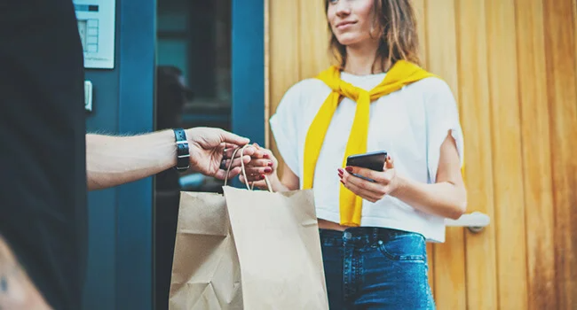 Online ordering and delivery