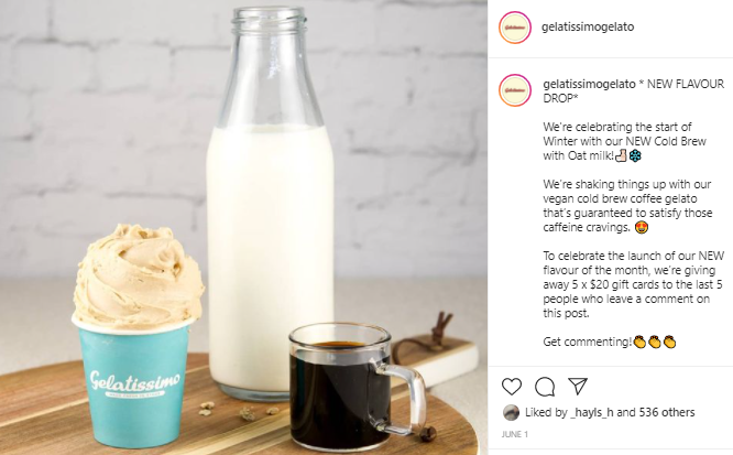 Cold Brew with Oat Milk