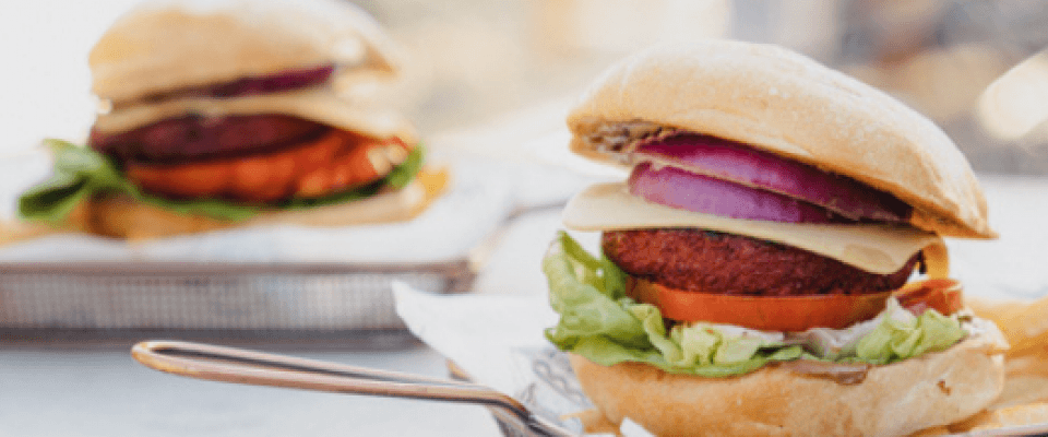 SENSATIONAL MUSHROOM BURGER