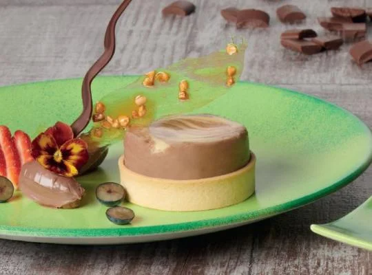 Chocolate &amp; Macadamia Cheesecakes