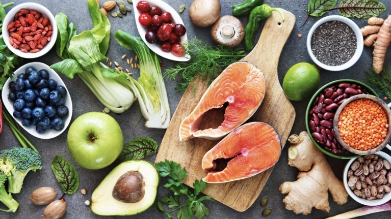 Food for stress relief