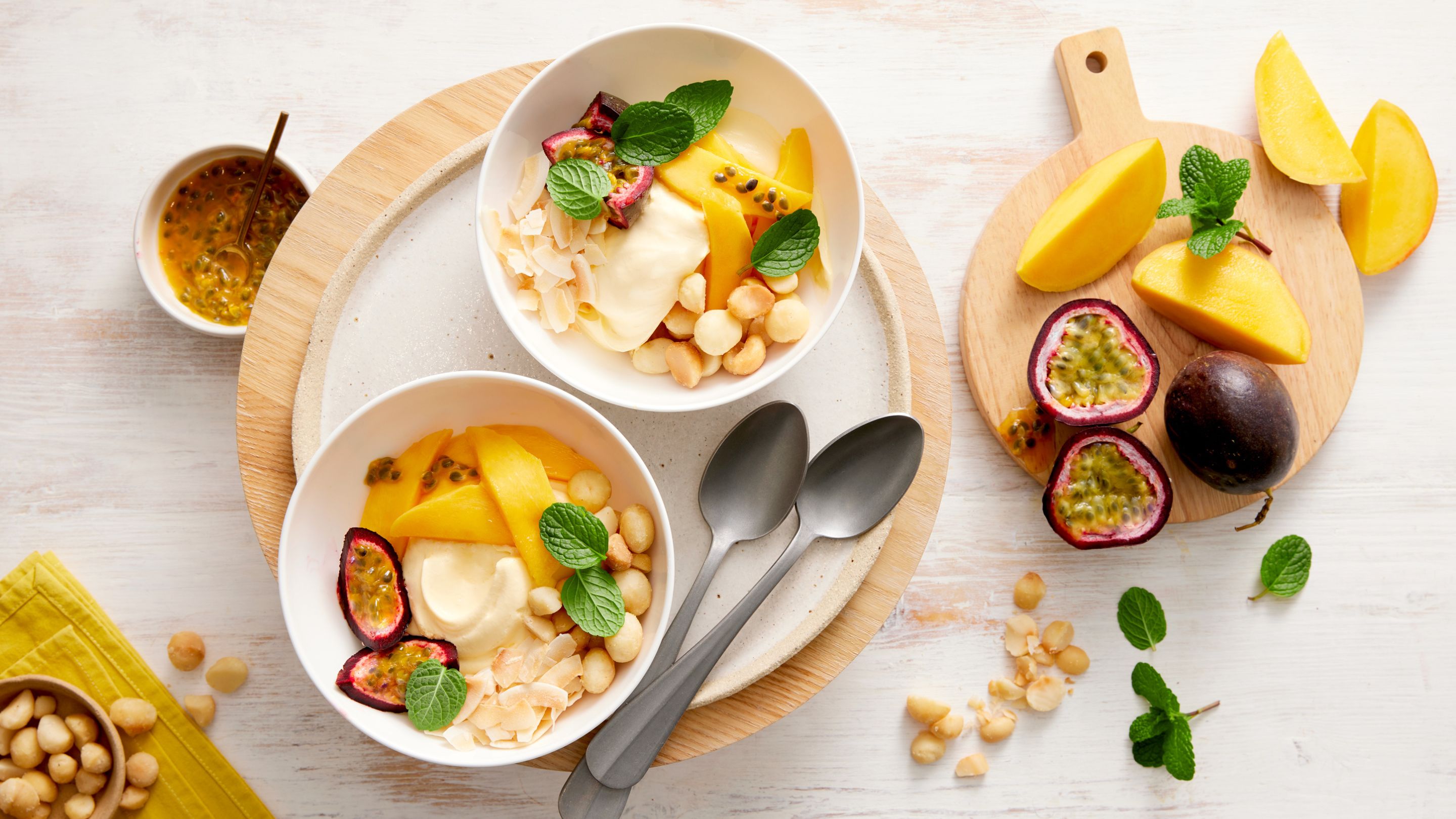 Mango Coconut Mousse Low GI