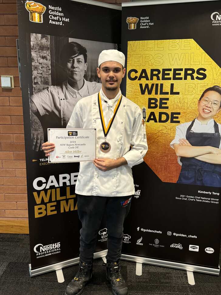 Apprentice Chef Allen Miller