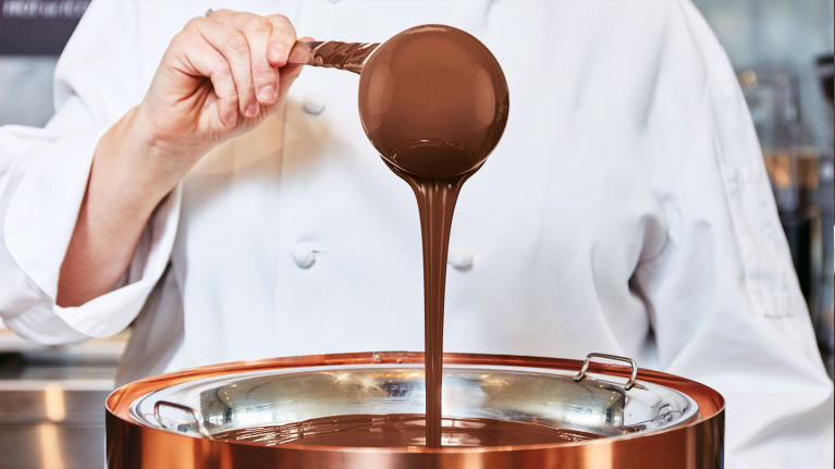 melting chocolate