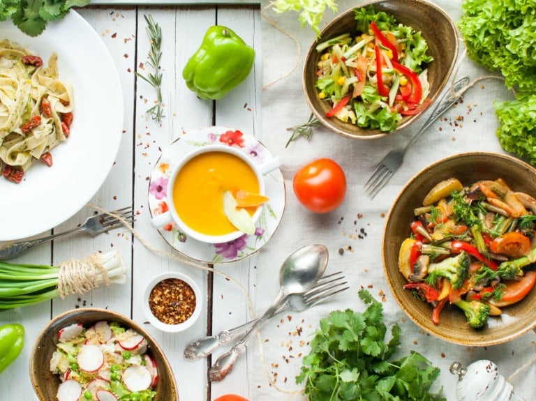 Vegan eating diet and health
