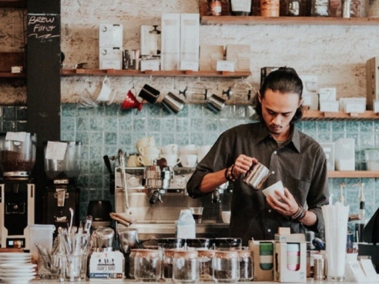 cafe worker