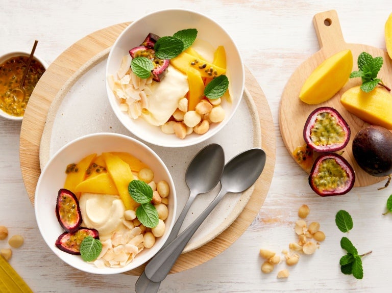 Mango Coconut Mousse Low GI