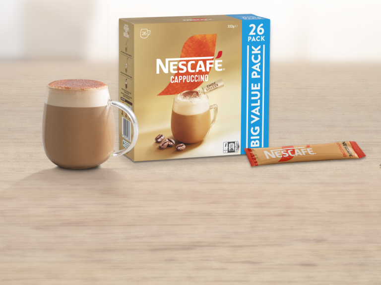 Frothy Coffee Sachets Promotion