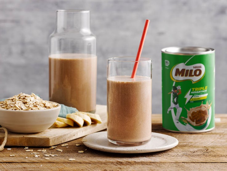 MILO AU_Oat Banana Smoothie