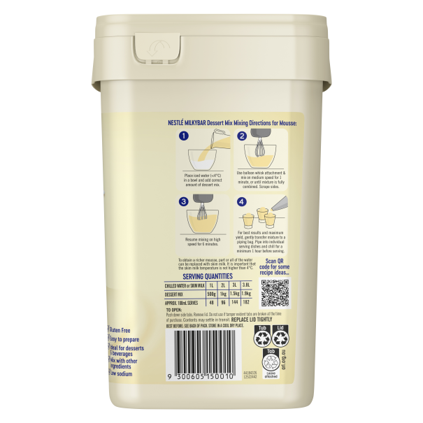 MILKYBAR Tub of dessert mix
