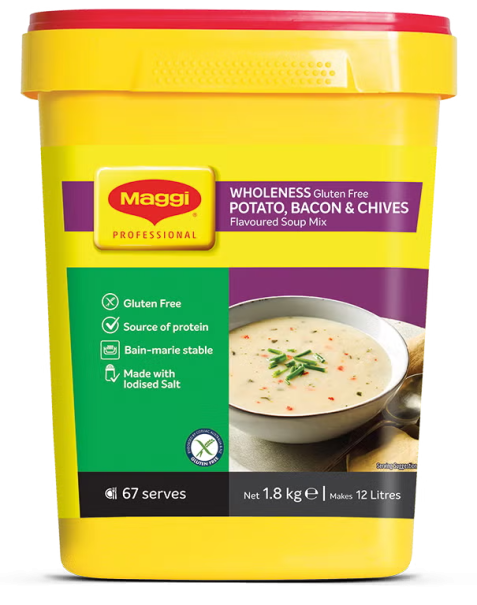 Potato Bacon Chives Soup