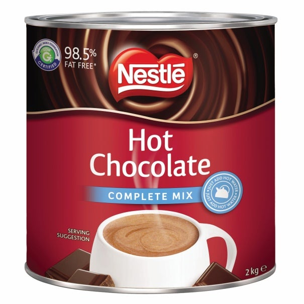 NESTLÉ Complete Mix Hot Chocolate Can 2kg
