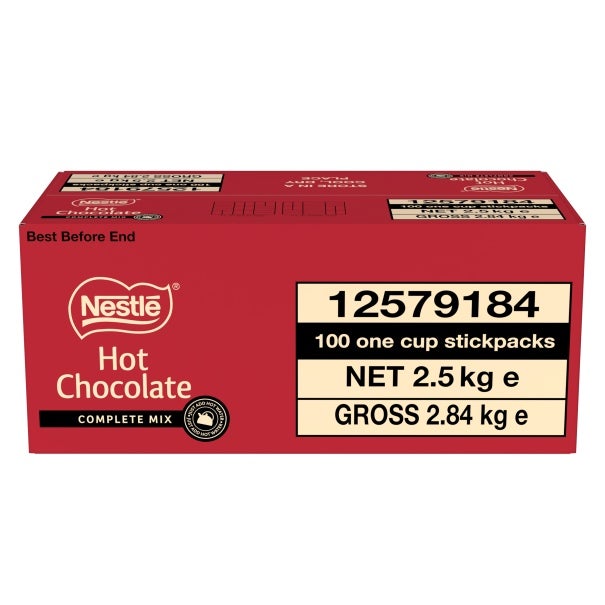 NESTLE Complete Mix Hot Chocolate Mix 100x25g
