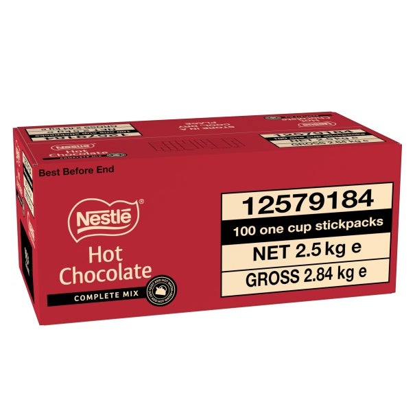 NESTLE Complete Mix Hot Chocolate Mix 100x25g