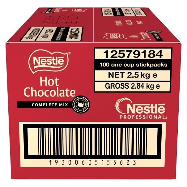 NESTLE Complete Mix Hot Chocolate Mix 100x25g