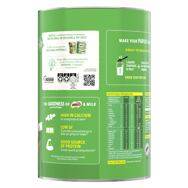NESTLÉ MILO Can 1.9kg