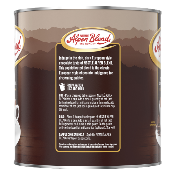 NESTLÉ ALPEN BLEND Drinking Chocolate 1.4kg