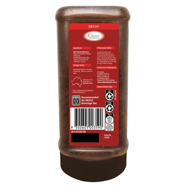 NESCAFÉ Decaf PET Jar 12 x 250g