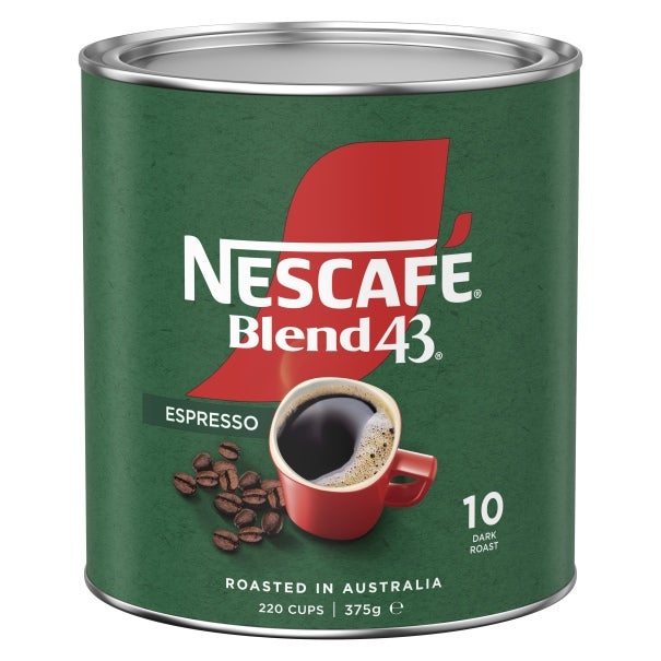 NESCAFÉ BLEND 43 ESPRESSO Tin 6x375g