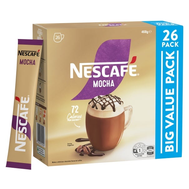 NESCAFÉ® Mocha Sachets 26 Pack