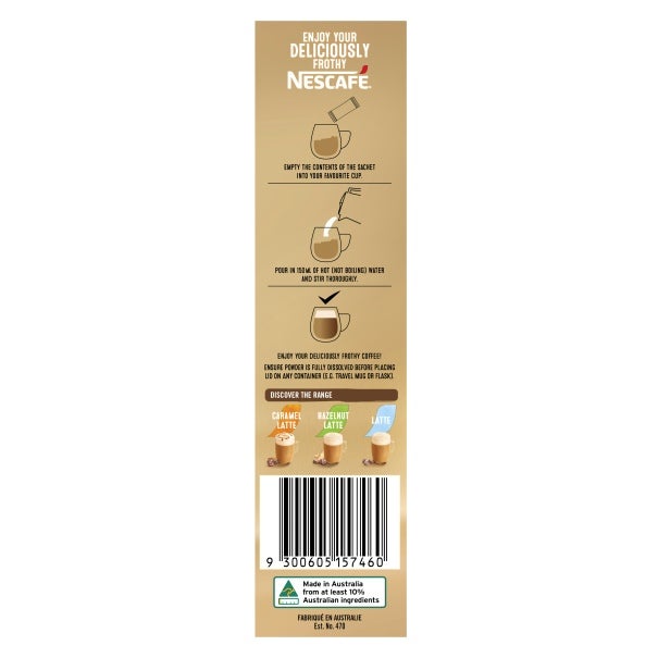 NESCAFÉ® Cappuccino Sachets 10 Pack