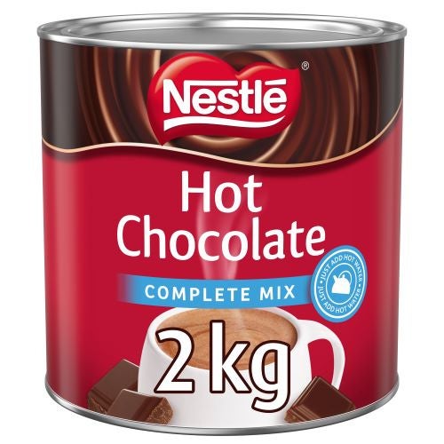 NESTLE HOT CHOC COMPLETE MIX Tin 6x2kg