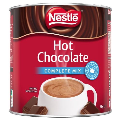 NESTLE HOT CHOC COMPLETE MIX Tin 6x2kg