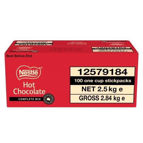 HOT CHOC COMPLETE MIX Sachet 100x25g
