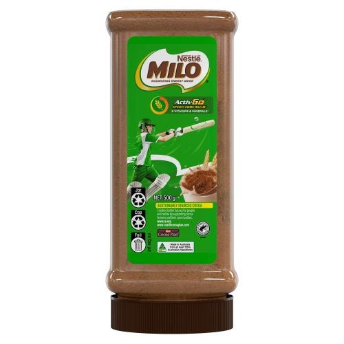 MILO Beverage Bar PET Jar 12x500g
