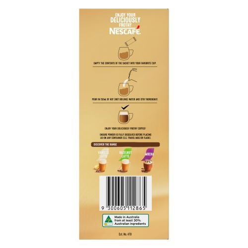 NESCAFÉ COFFEE MIX CARAMEL LATTE Sachets 3 x 26 x 17g 
