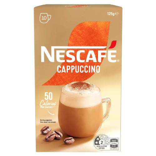 NESCAFÉ COFFEE MIX CAPPUCCINO Sachets 8 x 10 x 12.5g 