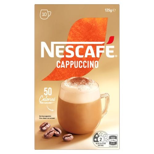 NESCAFÉ COFFEE MIX CAPPUCCINO Sachets 8 x 10 x 12.5g 
