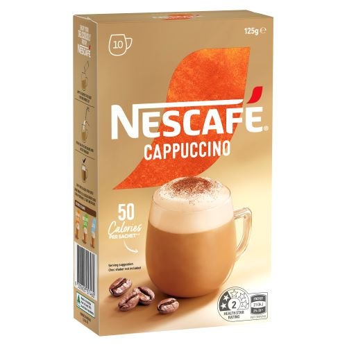 NESCAFÉ COFFEE MIX CAPPUCCINO Sachets 8 x 10 x 12.5g 