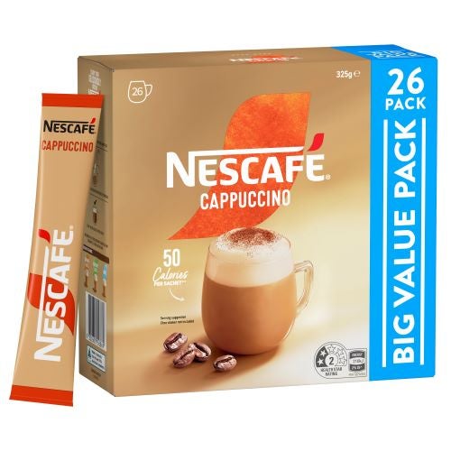 NESCAFÉ COFFEE MIX CAPPUCCINO Sachets 3 x 26 x 12.5g 