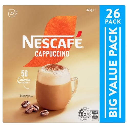 NESCAFÉ COFFEE MIX CAPPUCCINO Sachets 3 x 26 x 12.5g 