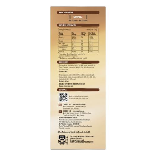 NESCAFÉ COFFEE MIX CAPPUCCINO Sachets 3 x 26 x 12.5g 