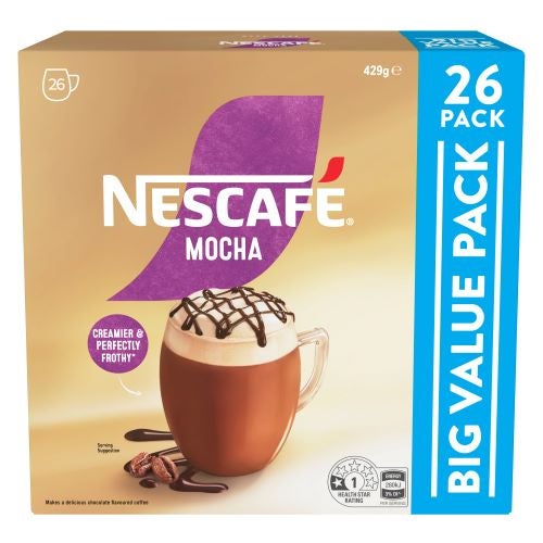 NESCAFÉ COFFEE MIX HAZENUT LATTE Sachets 3 x 26 x 18g 