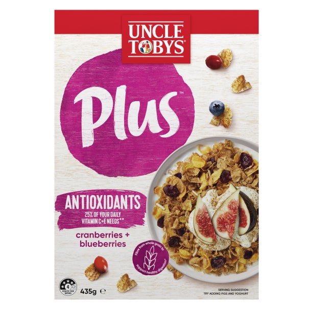 Uncle Tobys plus Antioxidants