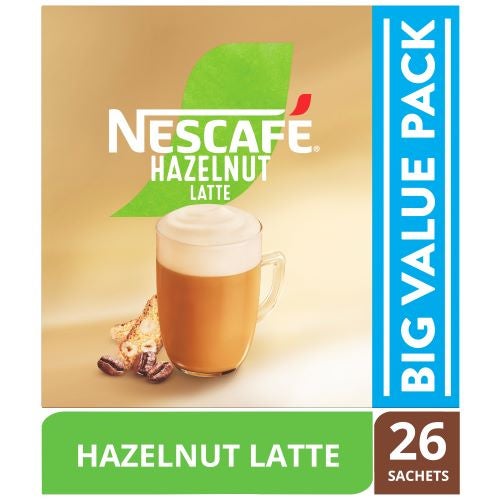 NESCAFE MIXES HAZELNUT LATTE 3x26x18g