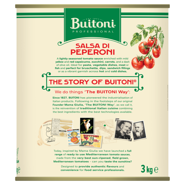 BUITONI Salsa Di Peperoni