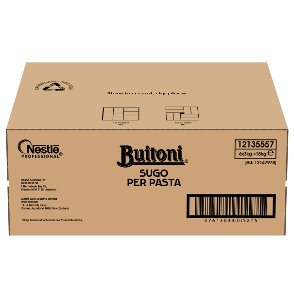 BUITONI Sugo Per Pasta 3-4 Right With Pitch