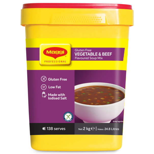 MAGGI Gluten Free Vegetable & Beef Soup Mix