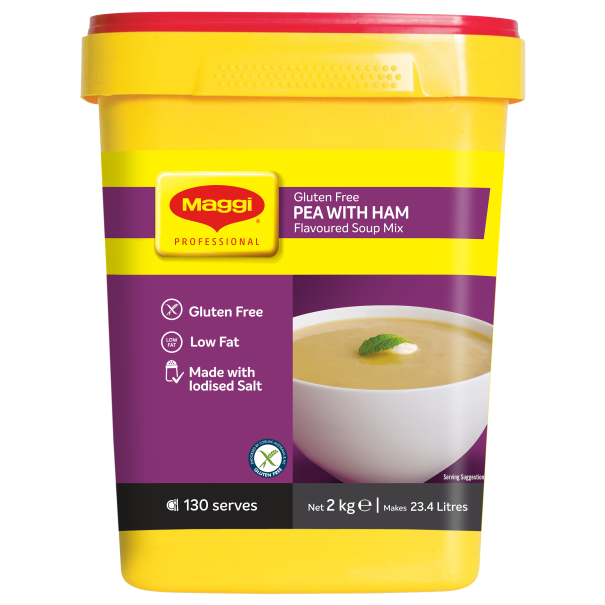 MAGGI Gluten Free Pea with Ham Flavoured Soup Mix