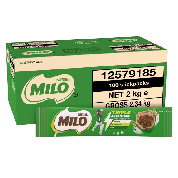 Milo sachet with box