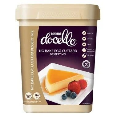 NESTLÉ DOCELLO No Bake Egg Custard Mix 2kg x 6