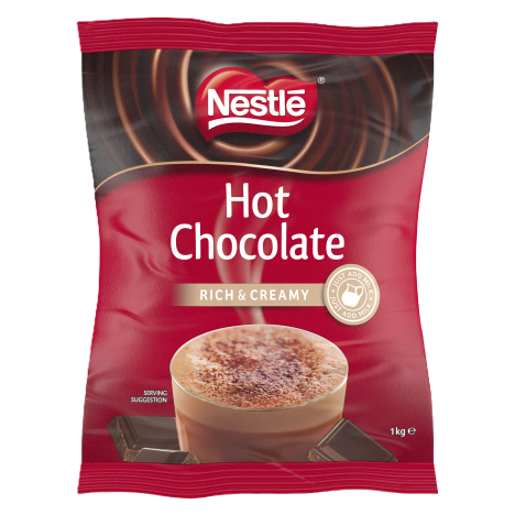 NESTLÉ Rich & Creamy Hot Chocolate Soft Pack 1kg