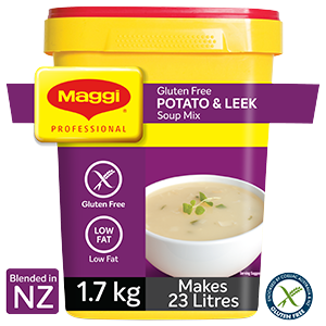 (Banner) MAGGI Gluten Free Potato & Leek Soup Mix 