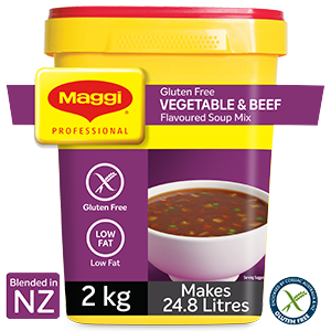 (Banner) MAGGI Gluten Free Vegetable & Beef Soup Mix