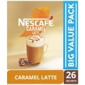 NESCAFÉ® Caramel Latte Sachets 26 Pack